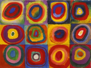 Circles in a Cirsle by Wassily Kandinsky, 1915