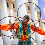 Indigenous Dancer from Redhawk Dancers, part of the Redhawk Native American Arts Council